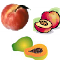 Nectarine papaya peach
